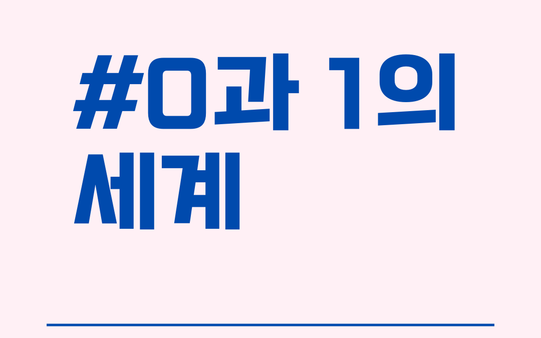 0과1의세계